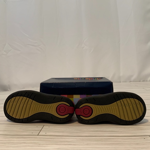 Stride Rite Nubuck Suede Leather Boots W/Embroidered Flowers Size 7W Walking - Picture 6 of 13